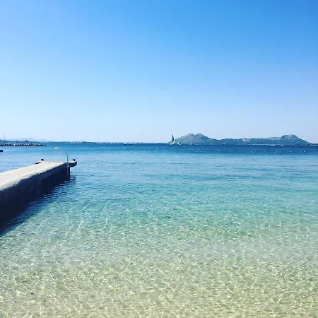 Ground Floor With Private Garden Bellresguard Daire Port de Pollença